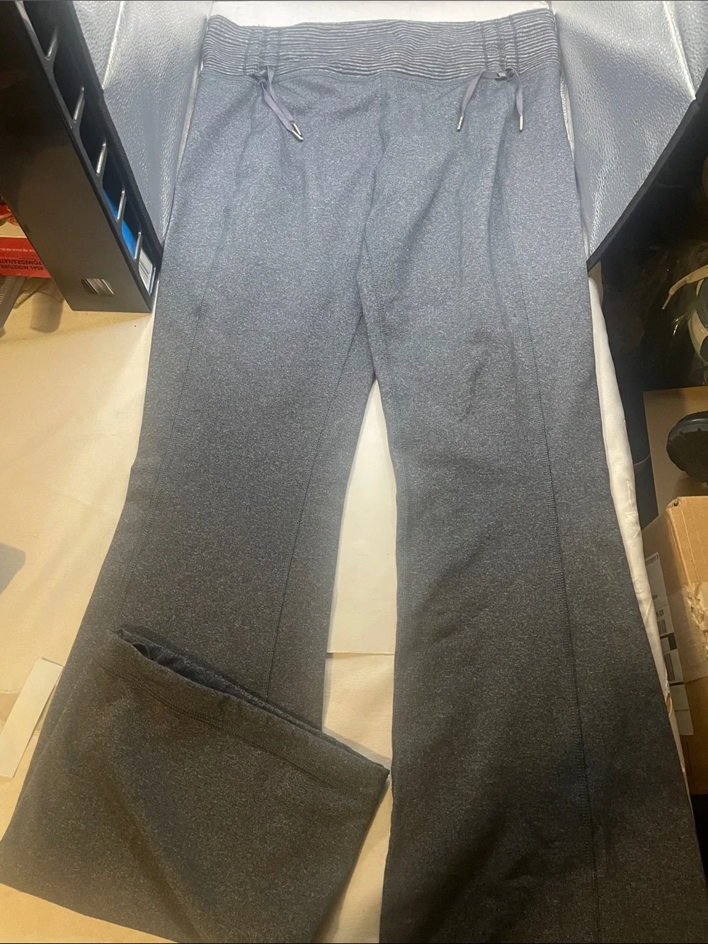 lululemon athletica Dark Gray Flare Leggings 000949